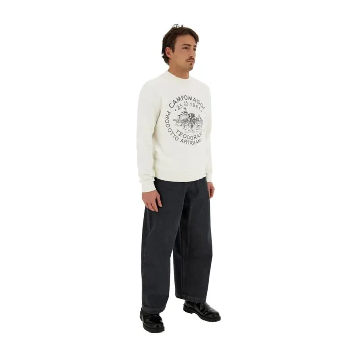 WomenMen Teodorano Sweatshirt White Campomaggi Women Apparel