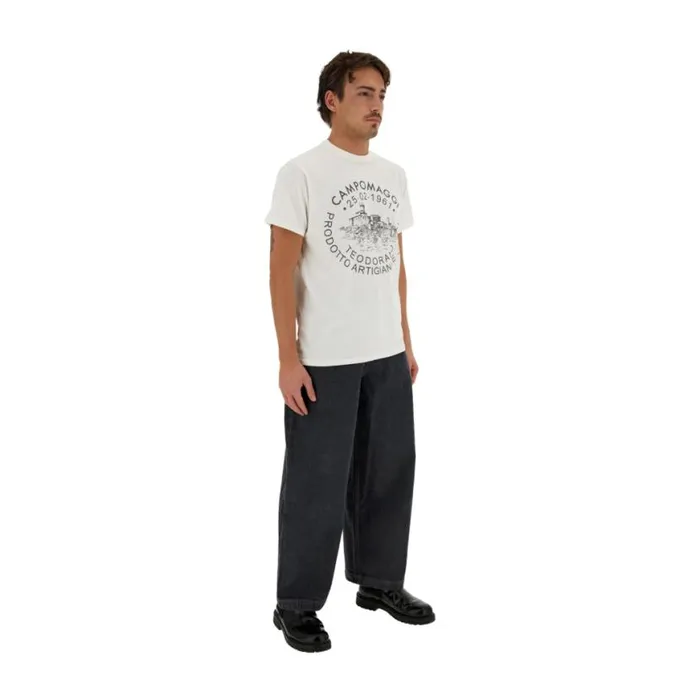 WomenMen Teodorano Tshirt White Campomaggi Women Apparel