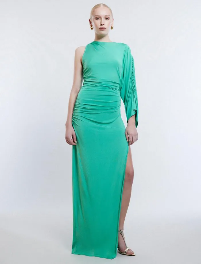Women Merritt Evening Gown Winter Green BCBG Dresses Women Merritt Evening Gown Winter Green BCBG Dresses