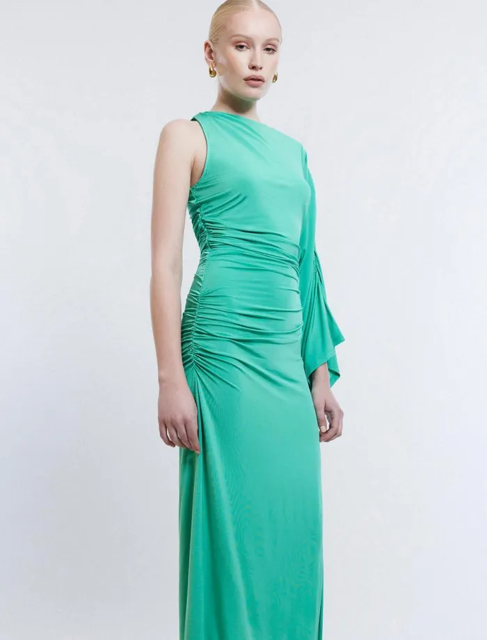 Women Merritt Evening Gown Winter Green BCBG Dresses Women Merritt Evening Gown Winter Green BCBG Dresses