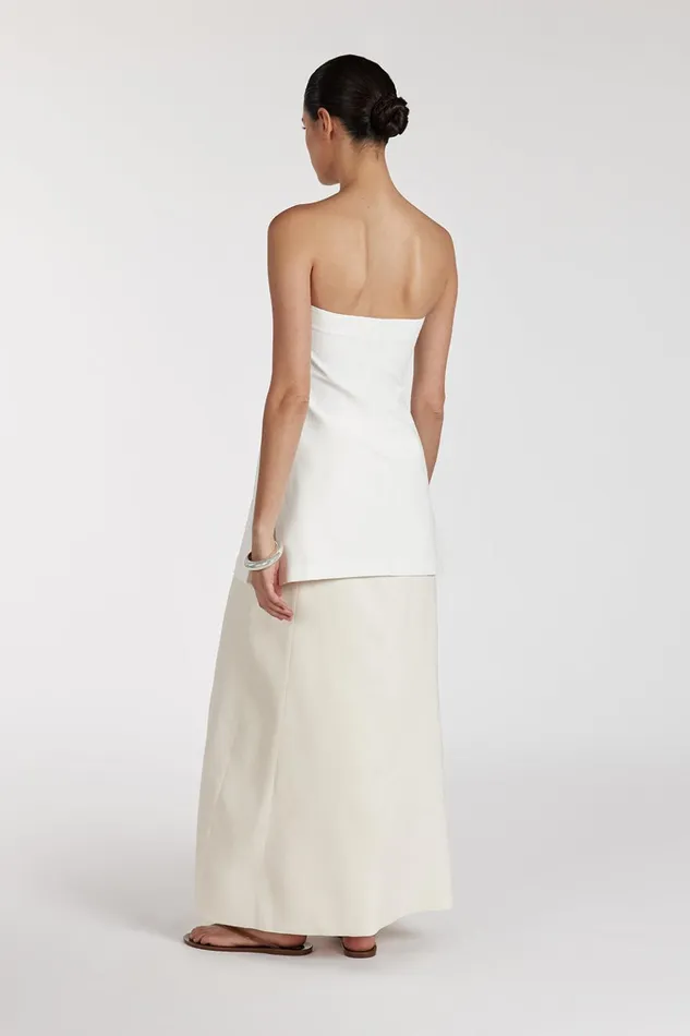 Women Midi DISSH BRAX CREAM MIDI SKIRT