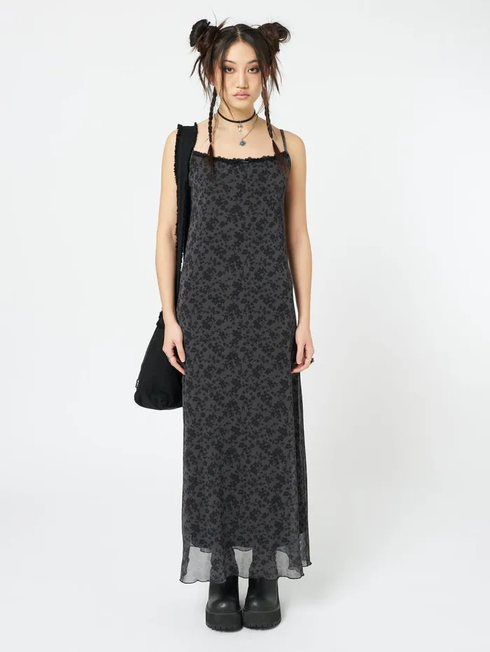 Women Minga London Dresses Hydra Floral Print Maxi Dress