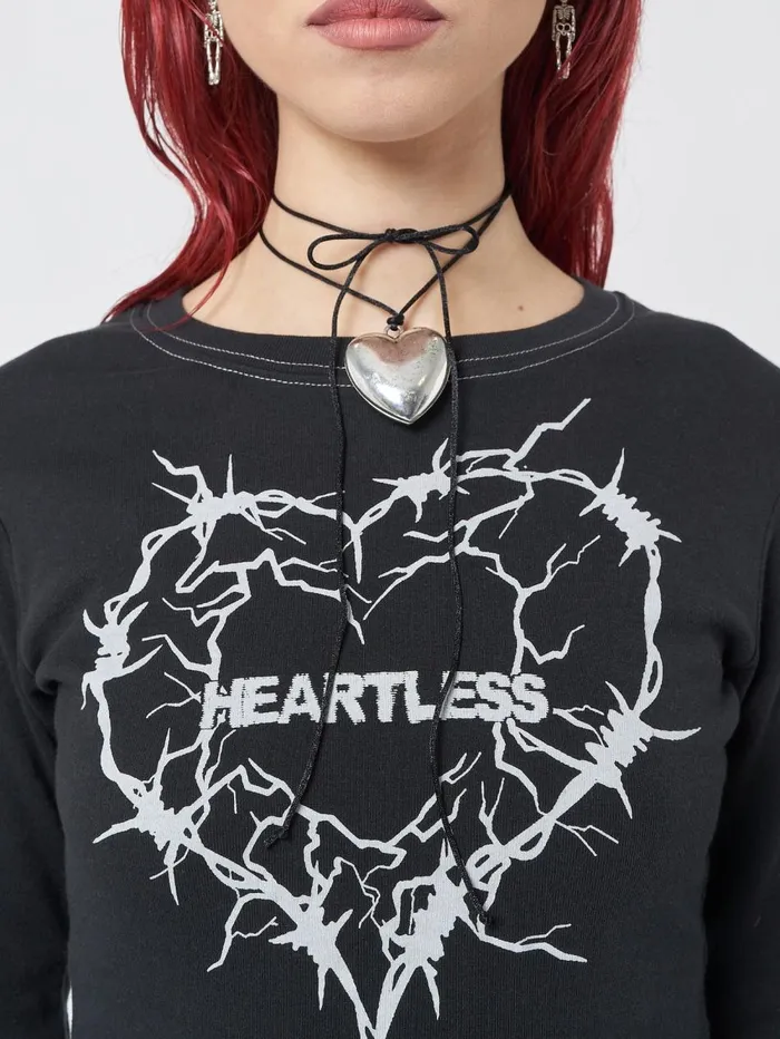 Women Minga London Shop All Chunky Heart Pendant Necklace