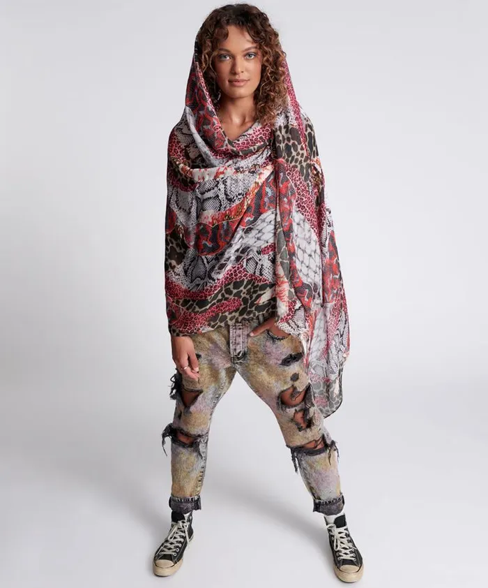 Women MISFIT JUNGLE SCARF One Teaspoon Headwear