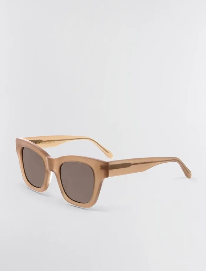 Women Modern Muse Square Sunglasses Nude BCBG Sunglasses