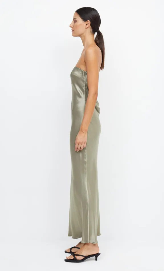 Women MOON DANCE STRAPLESS DRESS 8211 SAGE Bec Bridge Wedding Guest