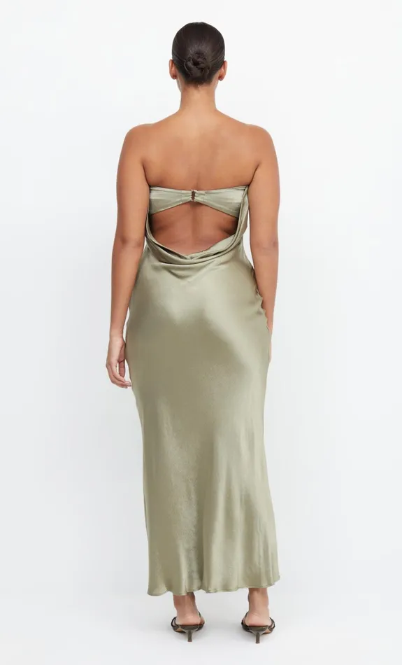 Women MOON DANCE STRAPLESS DRESS 8211 SAGE Bec Bridge Wedding Guest