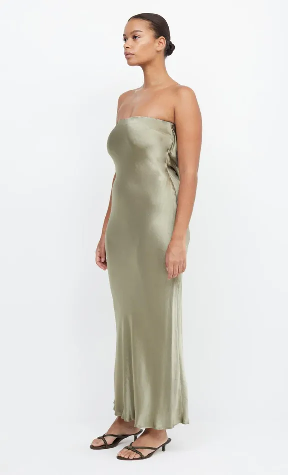 Women MOON DANCE STRAPLESS DRESS 8211 SAGE Bec Bridge Wedding Guest