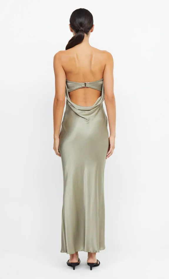 Women MOON DANCE STRAPLESS DRESS 8211 SAGE Bec Bridge Wedding Guest