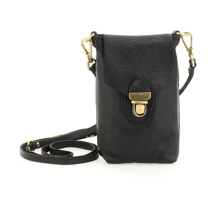 Women Morganite Black Campomaggi Shoulder Straps And Bags Accessories
