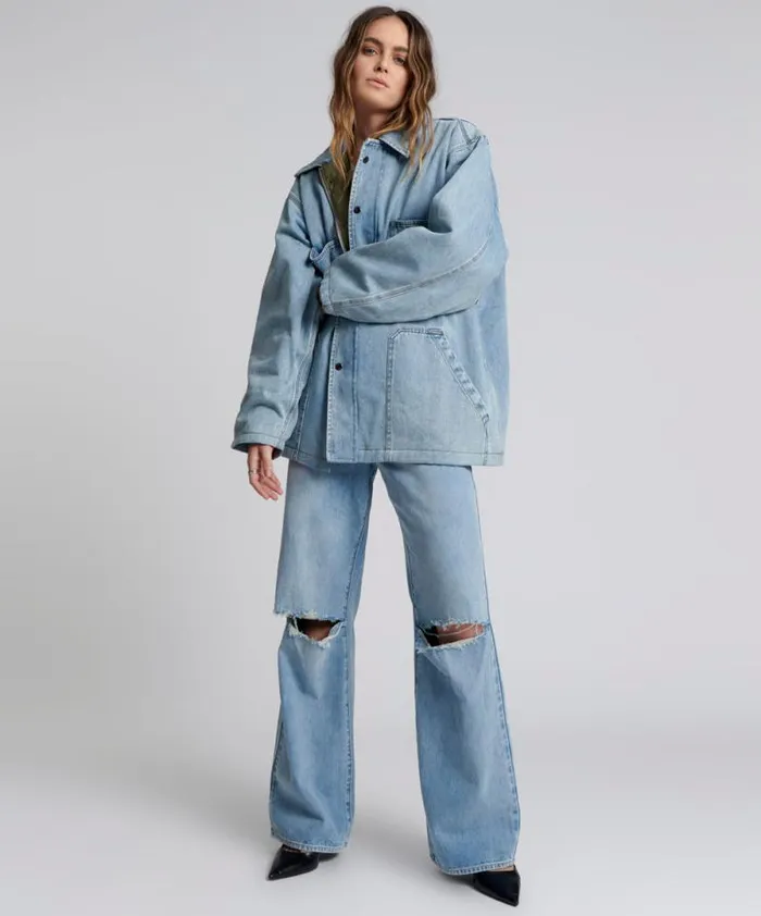 Women MY BOYFRIENDS JACKET BLUE One Teaspoon Denim Jackets