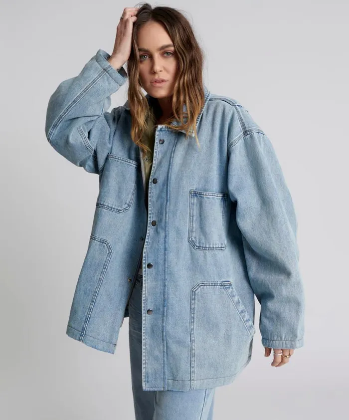 Women MY BOYFRIENDS JACKET BLUE One Teaspoon Denim Jackets Women MY BOYFRIENDS JACKET BLUE One Teaspoon Denim Jackets