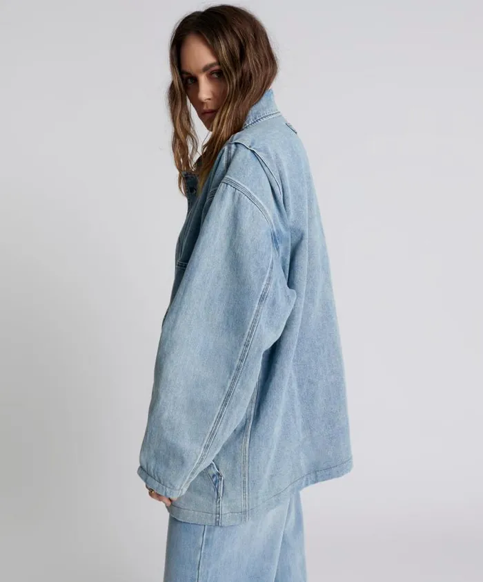 Women MY BOYFRIENDS JACKET BLUE One Teaspoon Denim Jackets Women MY BOYFRIENDS JACKET BLUE One Teaspoon Denim Jackets