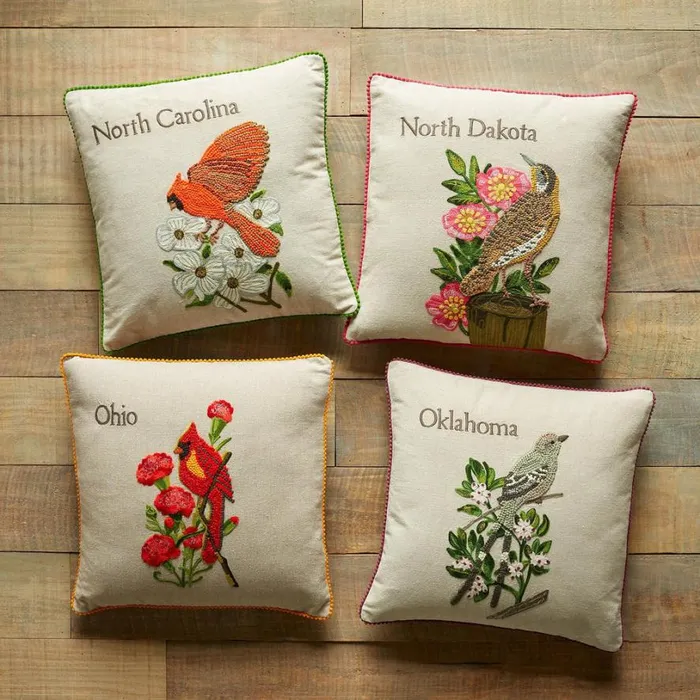 Women My Home State Pillows Alaska Sundance Catalog Decor