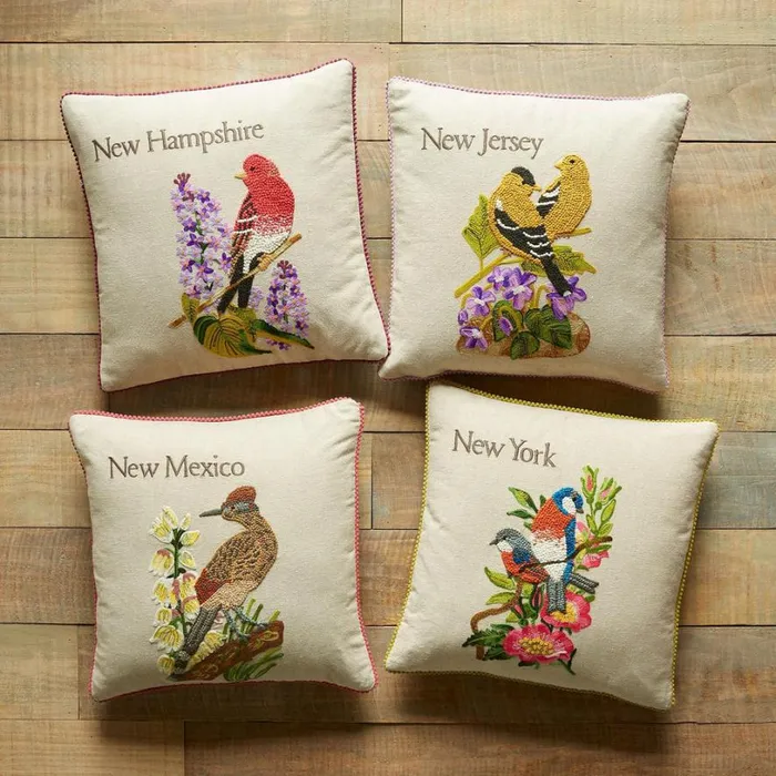 Women My Home State Pillows Alaska Sundance Catalog Decor