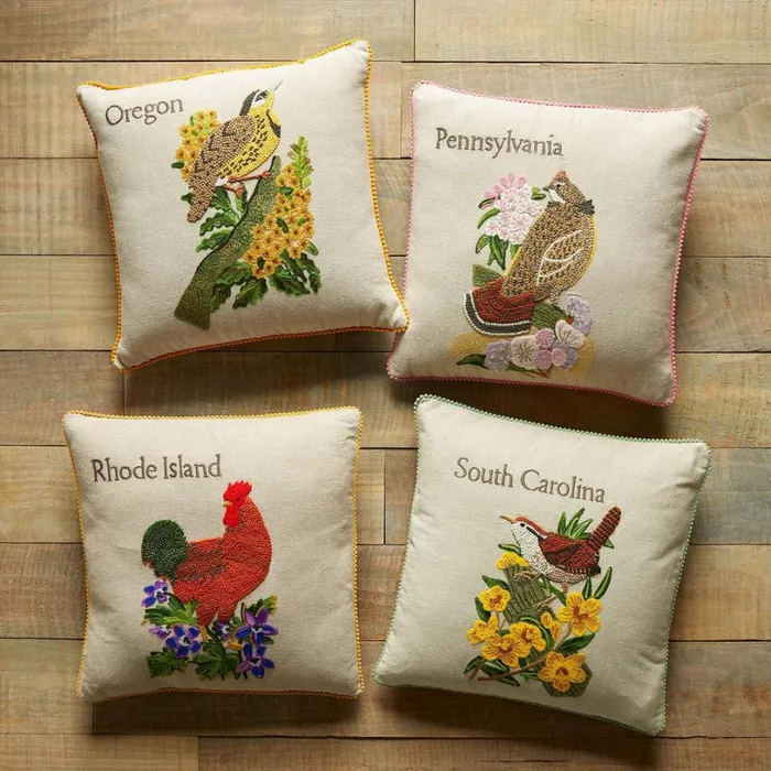 Women My Home State Pillows Alaska Sundance Catalog Decor