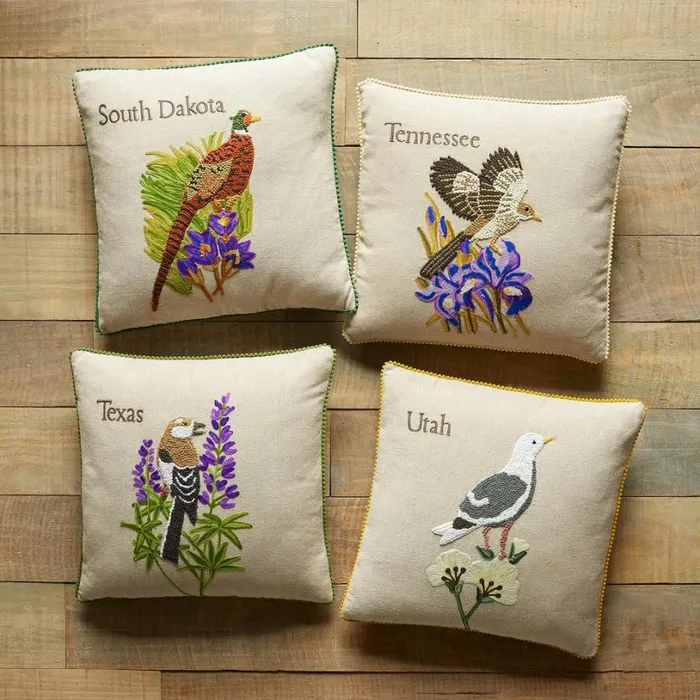 Women My Home State Pillows Alaska Sundance Catalog Decor