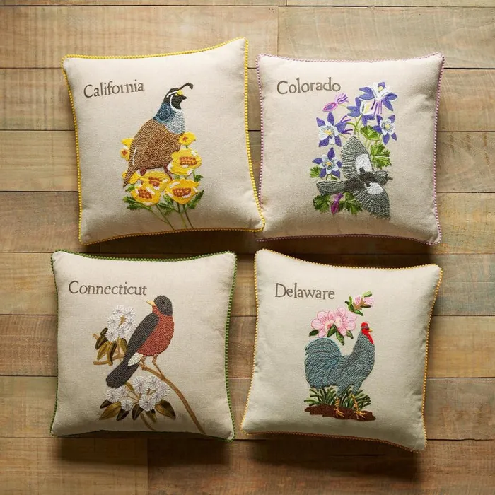 Women My Home State Pillows Alaska Sundance Catalog Decor