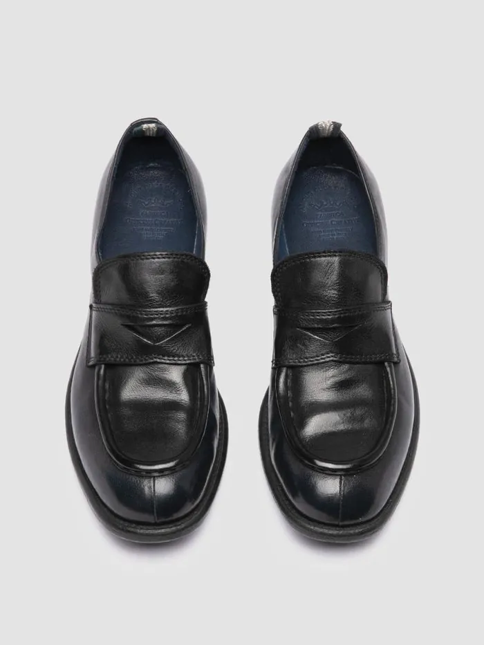 Women Officine Creative Footwear CALIXTE 020 Blue Leather Loafers