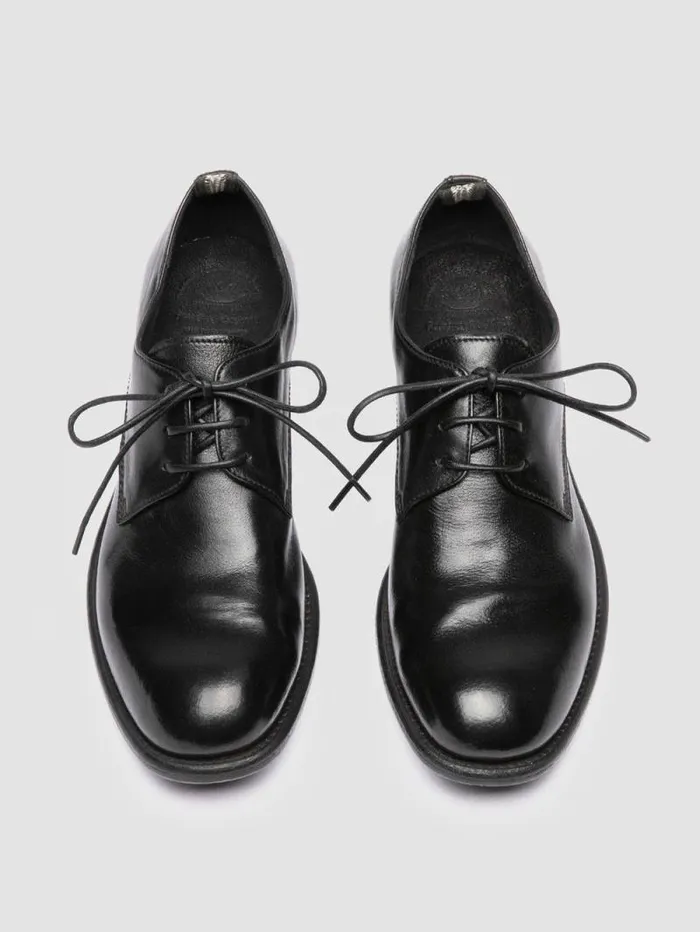 Women Officine Creative Footwear CALIXTE 068 Black Leather Derby Shoes