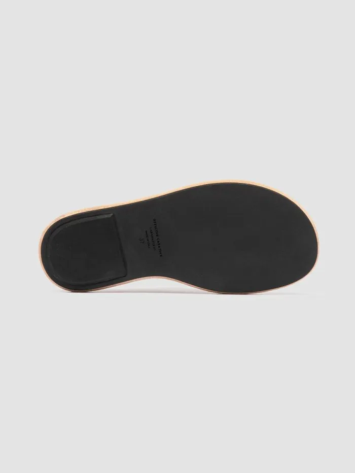 Women Officine Creative Footwear ESTENS 107 Beige Suede Mule Sandals
