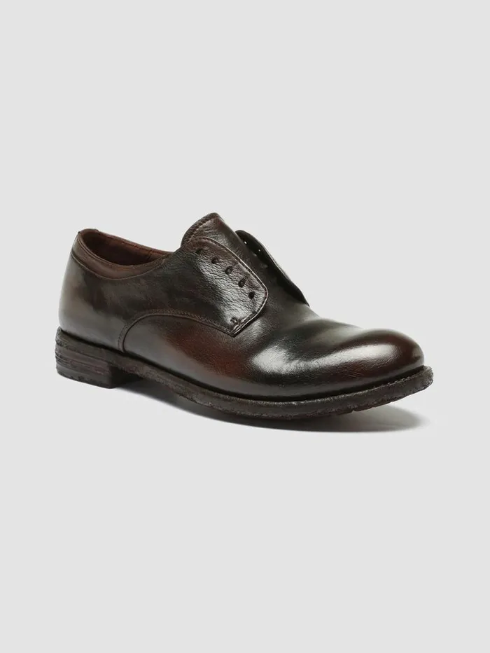 Women Officine Creative Footwear LEXIKON 012 Brown Leather Derby Shoes
