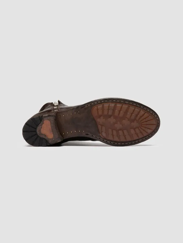 Women Officine Creative Footwear LEXIKON 097 Brown Leather Booties Women Officine Creative Footwear LEXIKON 097 Brown Leather Booties