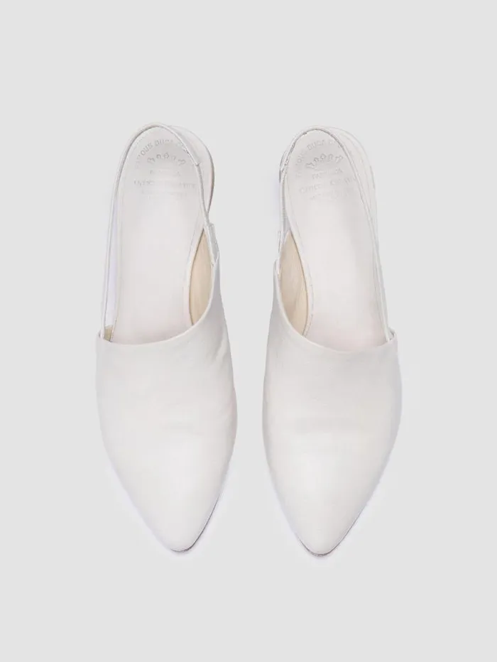 Women Officine Creative Footwear SALLY 029 White Slingback Sandals