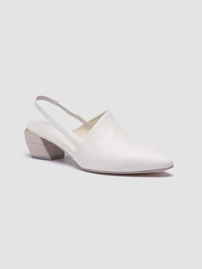Women Officine Creative Footwear SALLY 029 White Slingback Sandals