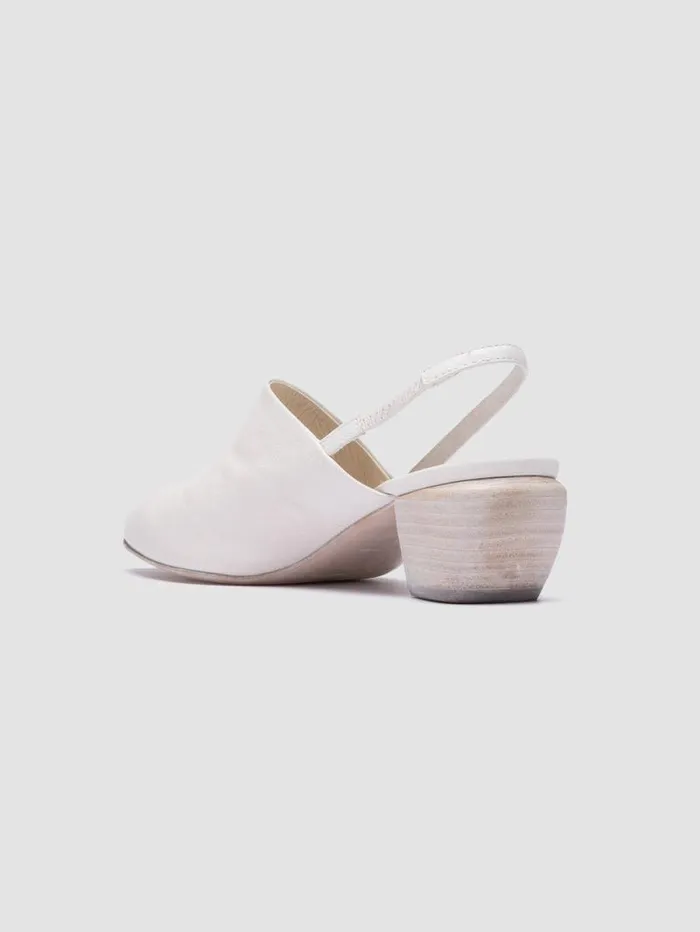Women Officine Creative Footwear SALLY 029 White Slingback Sandals