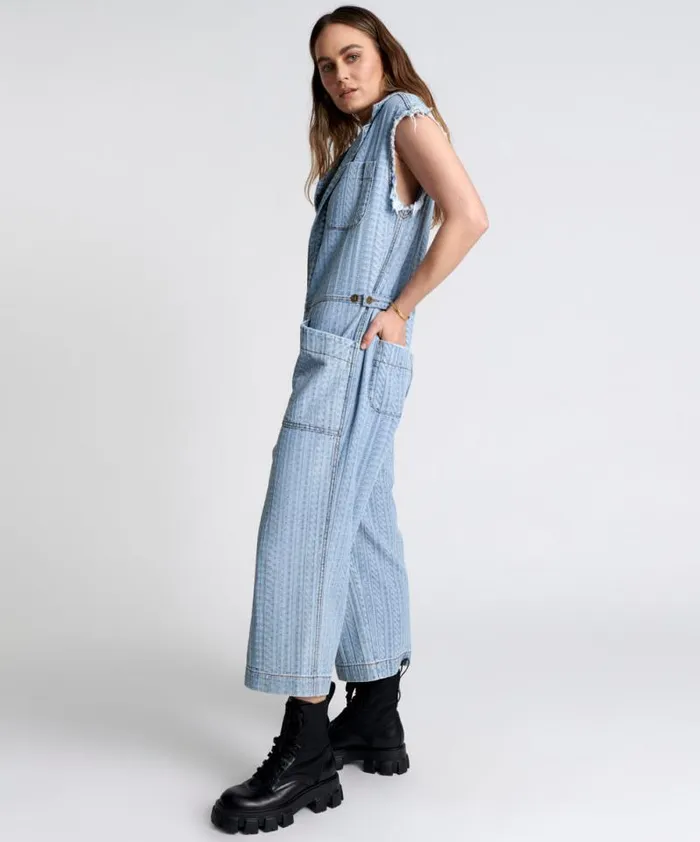 Women ON REPEAT SAFARI CAMP OVERALLS One Teaspoon Denim Jumpsuits Women ON REPEAT SAFARI CAMP OVERALLS One Teaspoon Denim Jumpsuits