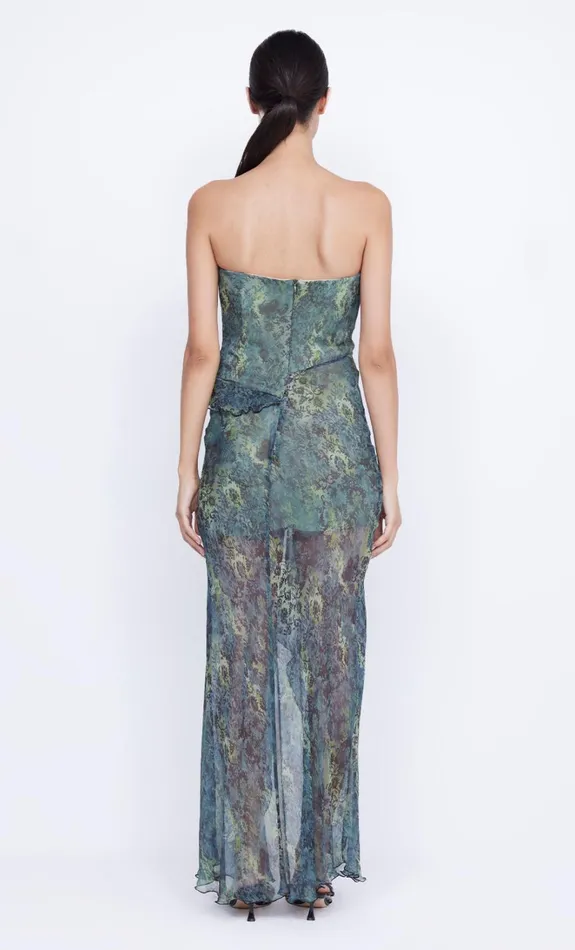 Women OPAL STRAPLESS MAXI DRESS 8211 NOUVEAU BLEUE Bec Bridge Prom Dresses