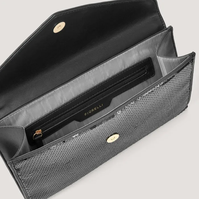 Women Ophelia Sequin Clutch Bag Fiorelli Occasion Bags