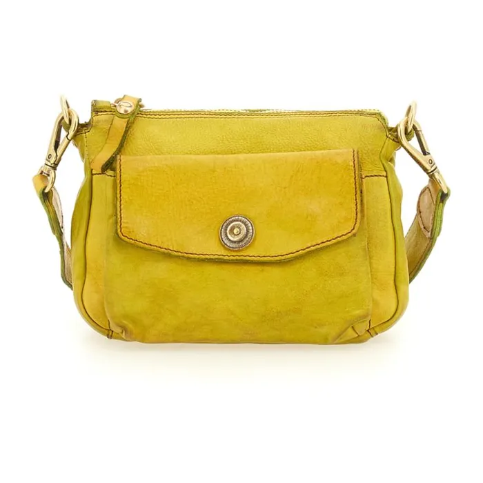 Women Ossidiana Yellow Campomaggi Mini Bags