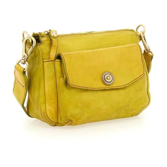 Women Ossidiana Yellow Campomaggi Mini Bags