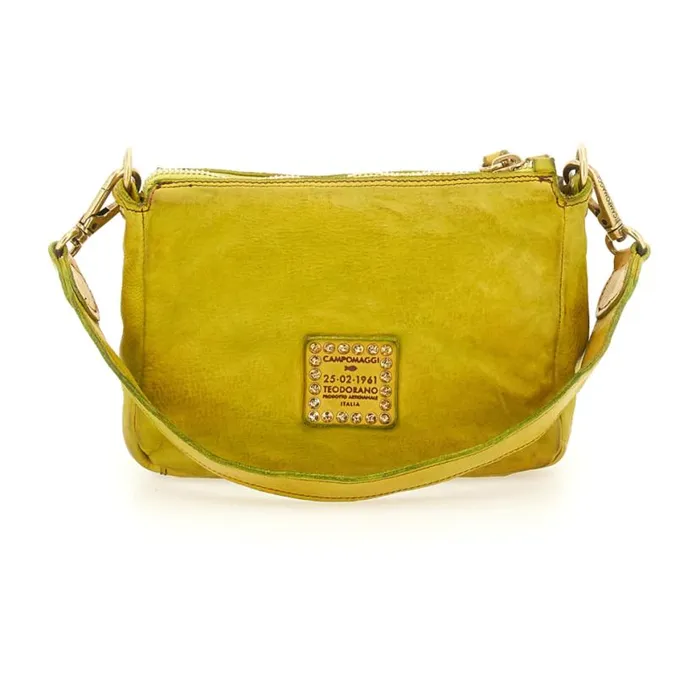 Women Ossidiana Yellow Campomaggi Mini Bags