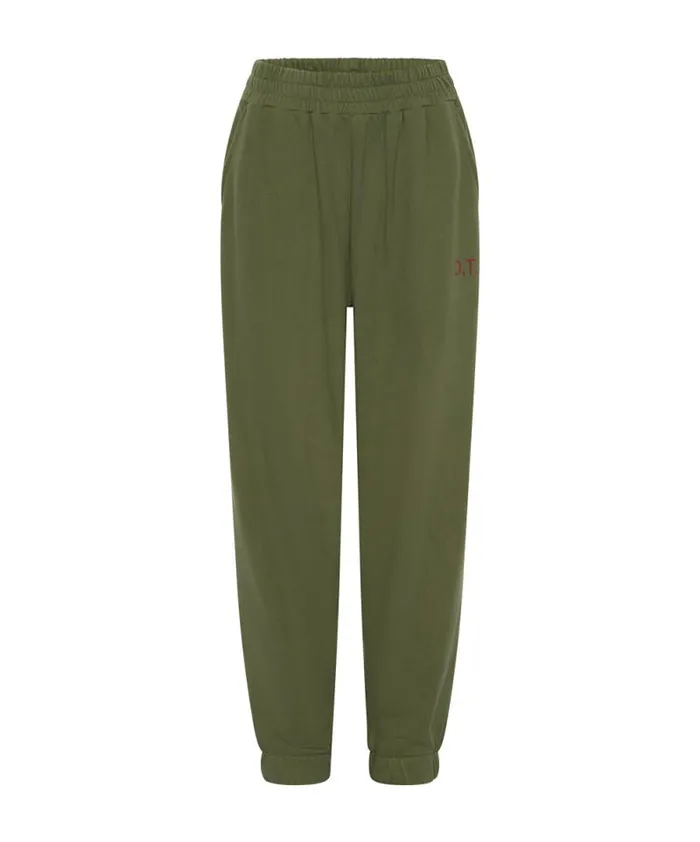 Women OTS KHAKI HIGH WAIST KICK PANTS One Teaspoon Bottoms