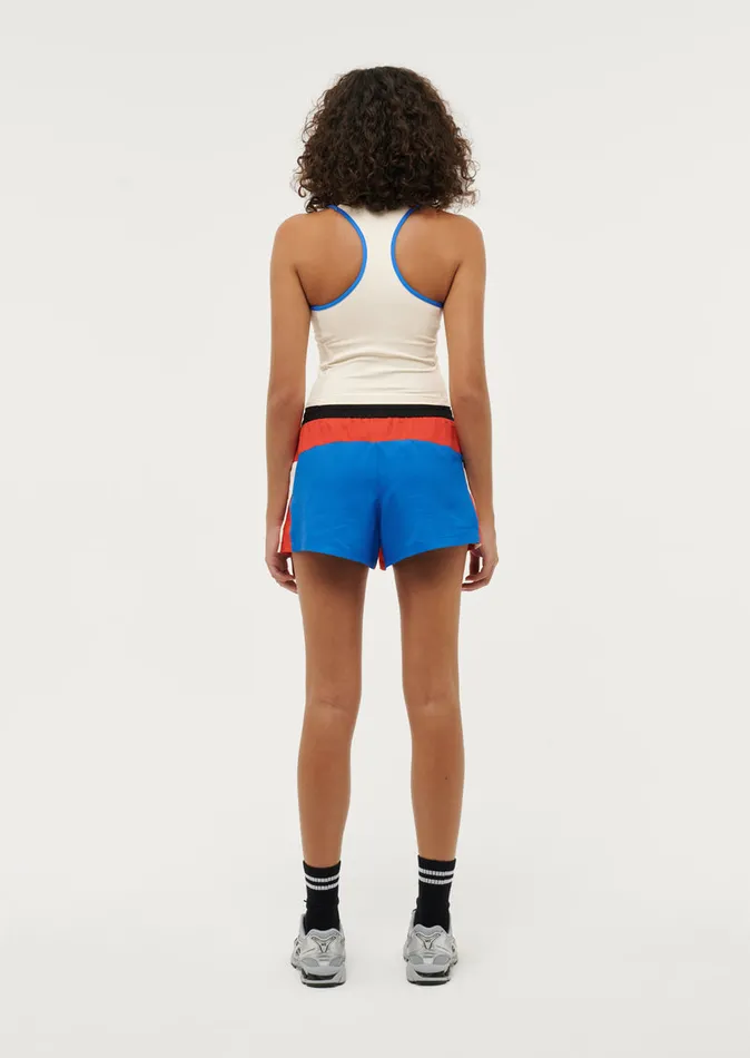 Women PE Nation REACTION TIME TANK IN PEARLED IVORY Tanks