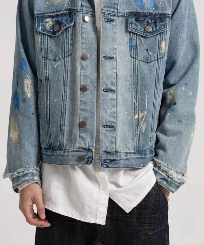 Women PAINTED DENIM JACKET One Teaspoon Denim Jackets Women PAINTED DENIM JACKET One Teaspoon Denim Jackets