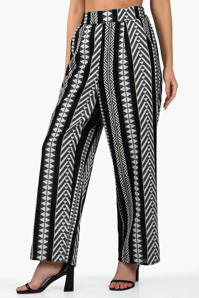 Women Pants America and Beyond Lori Mexican Striped Pants