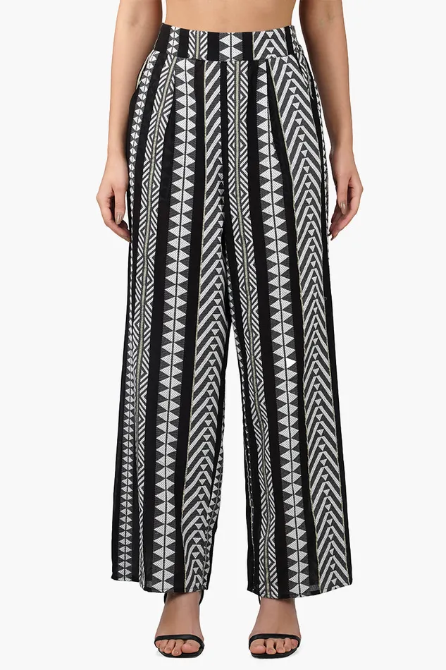 Women Pants America and Beyond Lori Mexican Striped Pants