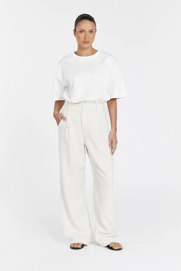 Women Pants DISSH CELINE CREAM PANT