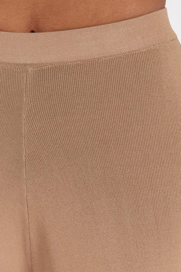 Women Pants DISSH MABLE TAN KNIT PANT