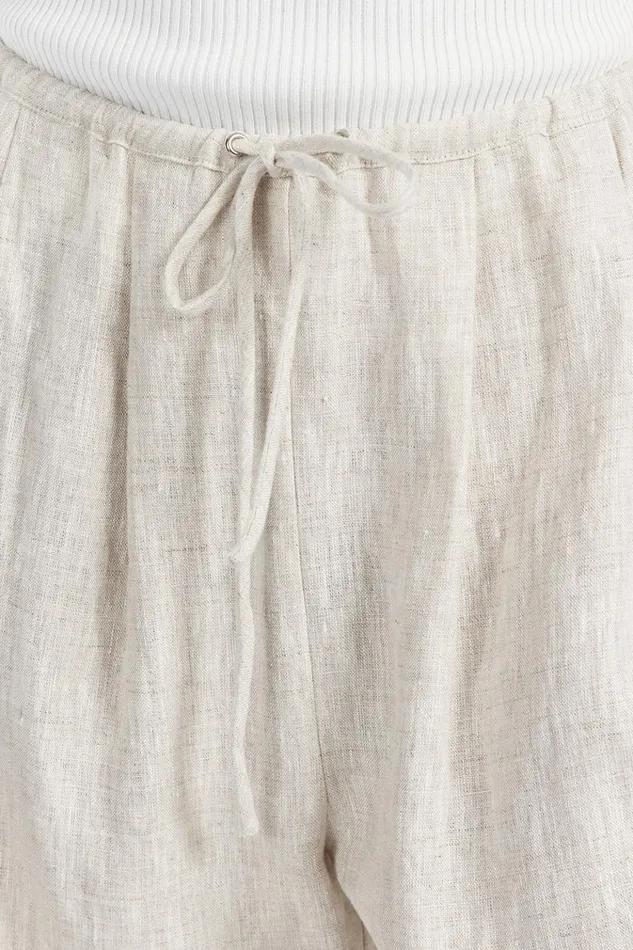 Women Pants DISSH NALA NATURAL ELASTIC WAIST PANT