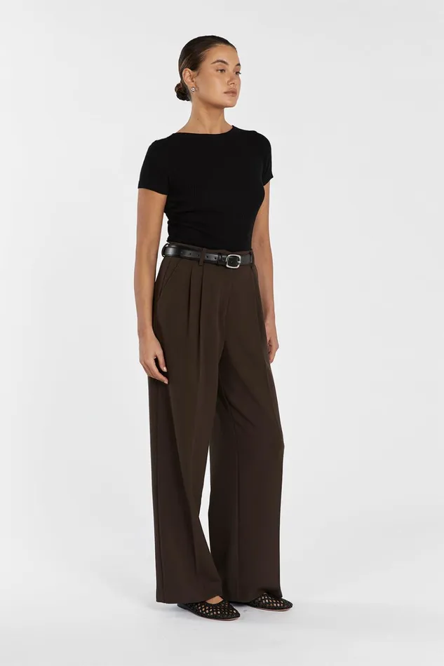 Women Pants DISSH ZENDAYA BITTER CHOC PANT