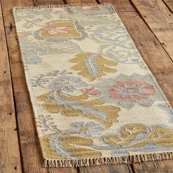 Women Passion Flower Kilim Rug Sundance Catalog Rugs