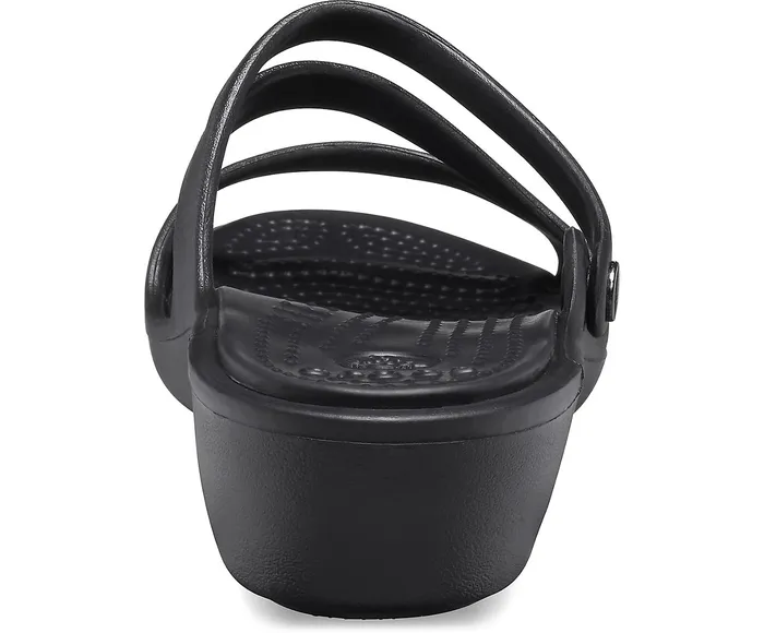 Women Patricia Sandal Black Black Wedges Crocs