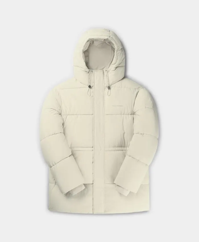 Women Pelican Beige Akira Puffer Daily Paper Jackets