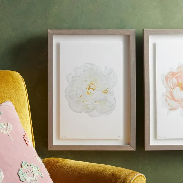 Women Peony Studies Prints Coral Sundance Catalog Decor Women Peony Studies Prints Coral Sundance Catalog Decor