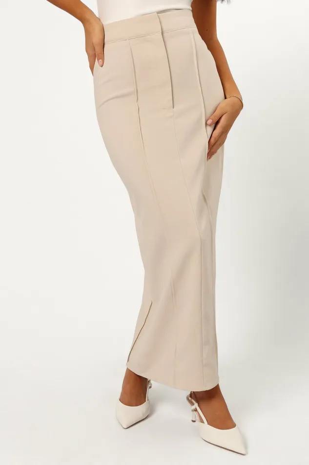 Women Petal and Pup Wynona Skirt Beige Skirts